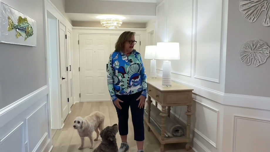 Wainscotting Accent Wall Install